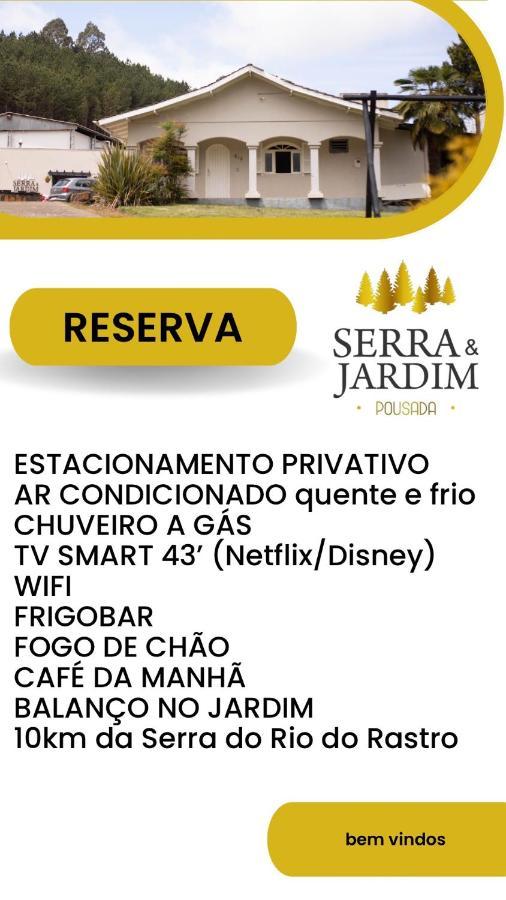 Pousada Serra & Jardim Bom Jardim da Serra Ngoại thất bức ảnh